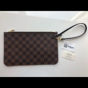 Louis Vuitton Damier Ebene Pouch